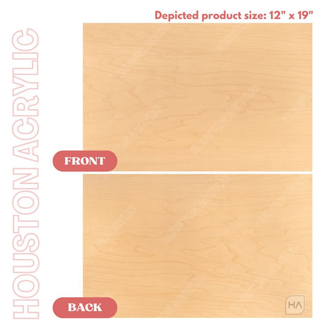 1/8in TruFlat Maple Physical Houston Acrylic 