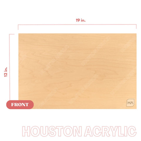 1/8in TruFlat Maple Physical Houston Acrylic 