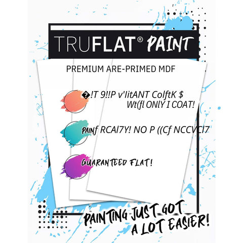 1/8in TruFlat Paint Physical Houston Acrylic 