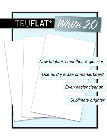 1/8in TruFlat White 2.0 Physical Houston Acrylic 