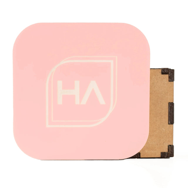 1/8in Two Tone Baby Pink/White Acrylic Sheet Physical Houston Acrylic 