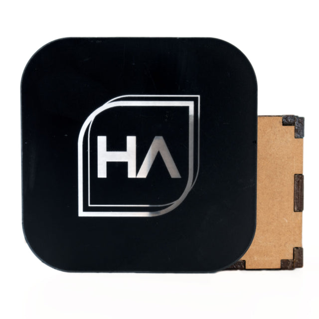 1/8in Two Tone Black/Clear Acrylic Sheet Physical Houston Acrylic 