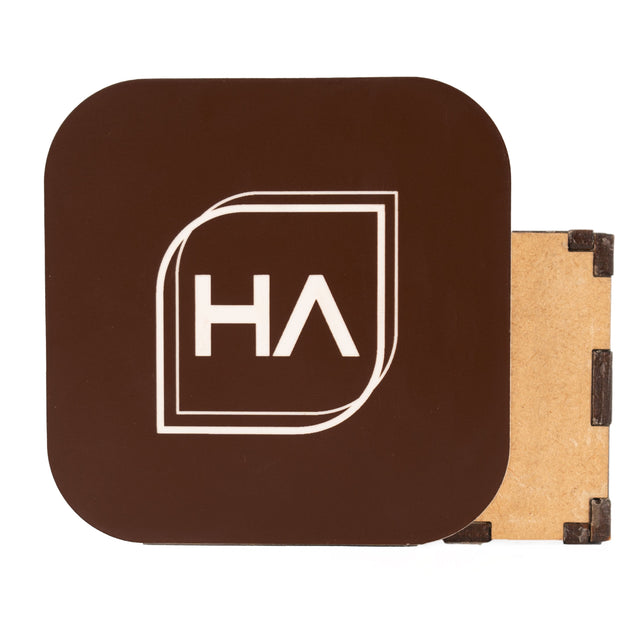 1/8in Two Tone Brown/White Acrylic Sheet Physical Houston Acrylic 