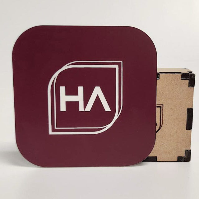 1/8in Two Tone Maroon/White Acrylic Sheet Physical Houston Acrylic 