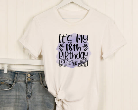 18th Birthday Sublimation Designs Bundle, 6 18th Birthday PNG Files, 18 And Fabulous PNG, Hello Eighteen PNG, Cheers To 18 Years PNG Sublimation HappyDesignStudio 