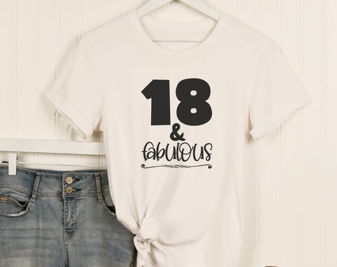 18th Birthday SVG Bundle, 6 Designs, Hello Eighteen SVG, 18 And Fabulous SVG, Cheers To 18 Years SVG, Legend Since 2006 SVG, It's My 18th Birthday SVG SVG HappyDesignStudio 