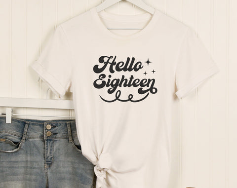 18th Birthday SVG Bundle, 6 Designs, Hello Eighteen SVG, 18 And Fabulous SVG, Cheers To 18 Years SVG, Legend Since 2007 SVG, It's My 18th Birthday SVG SVG HappyDesignStudio 