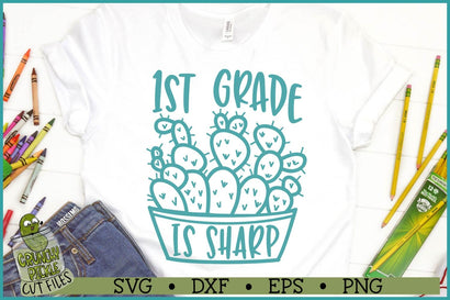 1st Grade is Sharp SVG File SVG Crunchy Pickle 