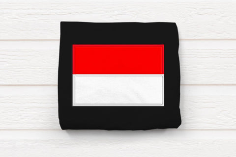 2 Color Horizontal Stripe Flag Applique Embroidery Embroidery/Applique DESIGNS Risa Rocks It 