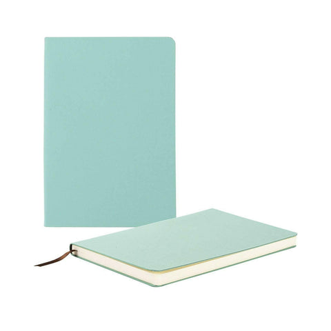 2 Pack Teal Engraving Vegan Leather Notebooks Physical Craft Express 