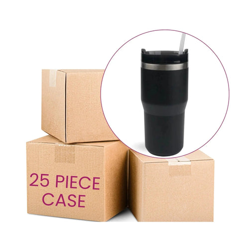 20 oz Commuter Tumbler - Black Physical DIY Craft Warehouse 