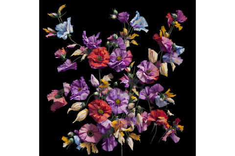 20 Oz Skinny Tumbler, Oil Painted Floral Tumbler Wrap Sublimation oyonnidesign 