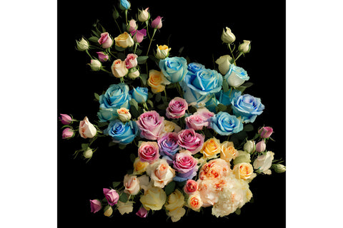 20 Oz Skinny Tumbler, Oil Painted Floral Tumbler Wrap Sublimation oyonnidesign 