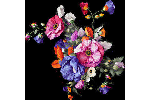 20 Oz Skinny Tumbler, Oil Painted Floral Tumbler Wrap Sublimation oyonnidesign 