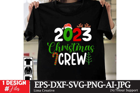 2023 Christmas Crew SVG Cut File SVG Insomnia Std 