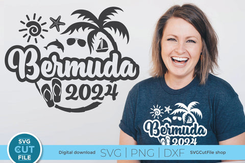 2024 Bermuda svg - Bermuda Vacation or Trip Design SVG SVG Cut File 