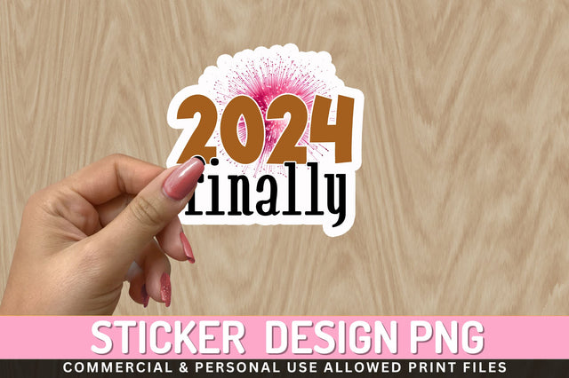 2024 finally Sticker Design Sublimation Regulrcrative 