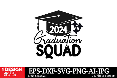 2024 Graduation Squad SVG Cut File SVG Insomnia Std 
