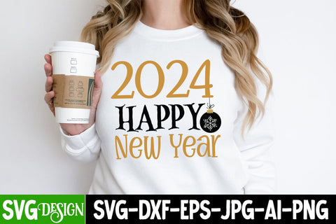 2024 Happy New year SVG Cut File, 2024 Happy New year Sublimation Design, 2024 Happy New year SVG Design, New Year 2024 SVG Cut File, 2024 New Year SVG bundle,New Year SVG Design 2024 SVG BlackCatsMedia 