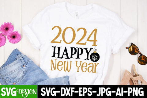 2024 Happy New year SVG Cut File, 2024 Happy New year Sublimation Design, 2024 Happy New year SVG Design, New Year 2024 SVG Cut File, 2024 New Year SVG bundle,New Year SVG Design 2024 SVG BlackCatsMedia 