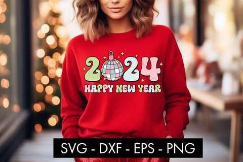 2024 Happy New Year SVG Cut File SVG Freeling Design House 