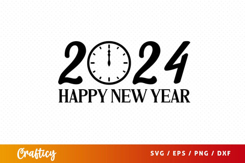 2024 Happy new year SVG Design SVG Designangry 