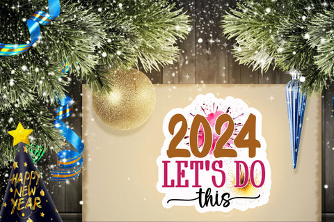 2024 lets do Sticker Design Sublimation Regulrcrative 