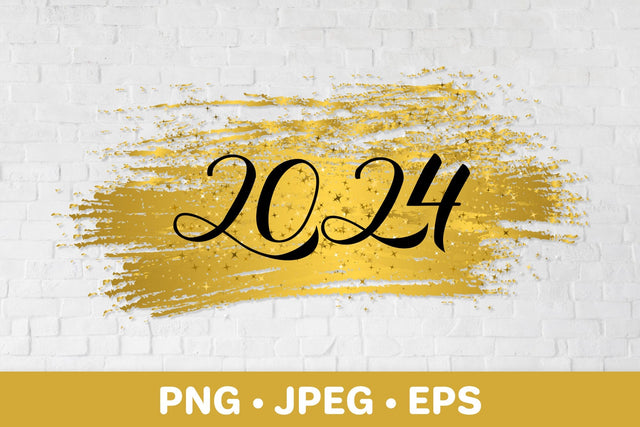 2024 lettered numbers. New Year sublimation design Sublimation LaBelezoka 