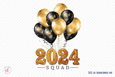 2024 Squad - New Year Sublimation Design Sublimation CraftLabSVG 