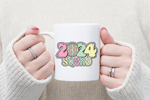 2024 Squad - Retro New Year Sublimation Sublimation CraftLabSVG 