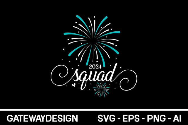 2024 Squad Svg Design SVG designmaster24 