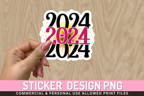 2024 Sticker Design Sublimation Regulrcrative 