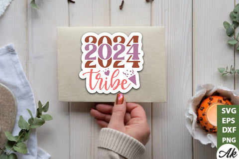 2024 tribe Stickers Design SVG akazaddesign 