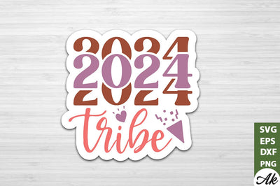 2024 tribe Stickers Design SVG akazaddesign 