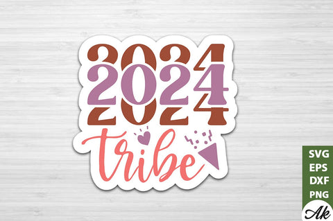 2024 tribe Stickers Design SVG akazaddesign 