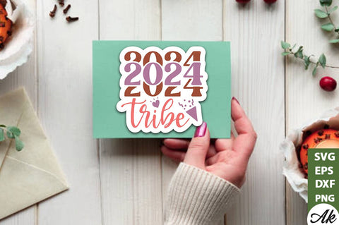 2024 tribe Stickers Design SVG akazaddesign 