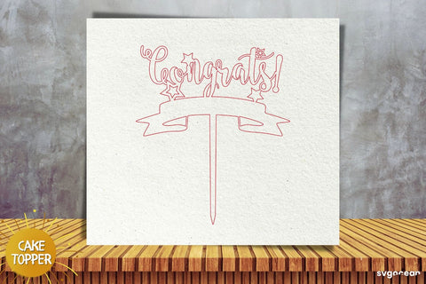 2025 Graduation Cake Topper Bundle SVG SvgOcean 