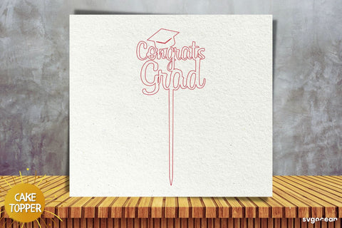 2025 Graduation Cake Topper Bundle SVG SvgOcean 