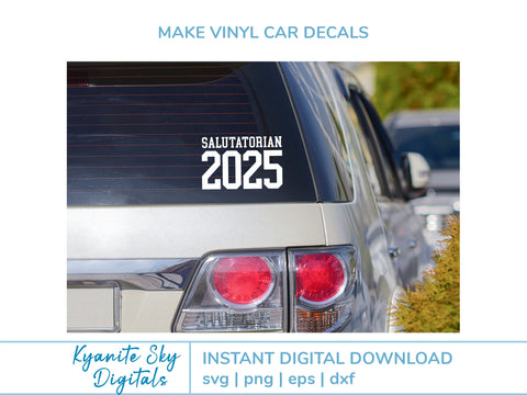 2025 Salutatorian SVG Grad Bundle vol.2 cut files clipart SVG Kyanite Sky Digitals 
