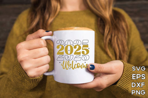 2025 welcome,New Year SVG Bundle, 2025 Svg, New Years Eve Shirt, SVG farhad farhad 