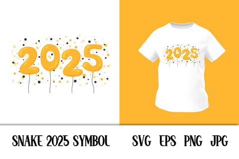 2025 Year PNG Balloons Digital Download | Cute Helium Balloons Forming Numbers 2025 Sublimation | Creative New Year Print Sublimation AnnaViolet_store 