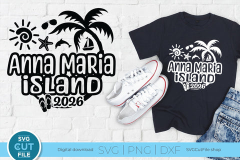 2026 Anna Maria Island Florida svg - Anne Marie FL Vacation or Trip Design SVG SVG Cut File 