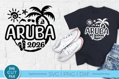 2026 Aruba svg - Aruba Vacation or Trip Design SVG SVG Cut File 