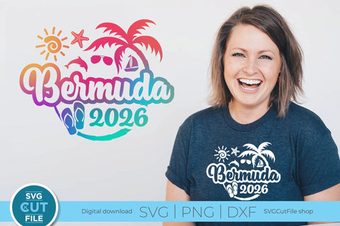 2026 Bermuda svg - Bermuda Vacation or Trip Design SVG SVG Cut File 