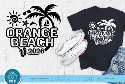 2026 Orange Beach svg, Alabama svg for vacation or trip SVG SVG Cut File 