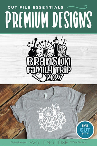 2027 Branson Family Trip SVG Missouri SVG SVG Cut File 