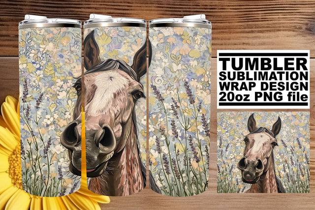 20oz Sublimation Joy - Rustic Farm & Flower Wrap Sublimation afrosvg 