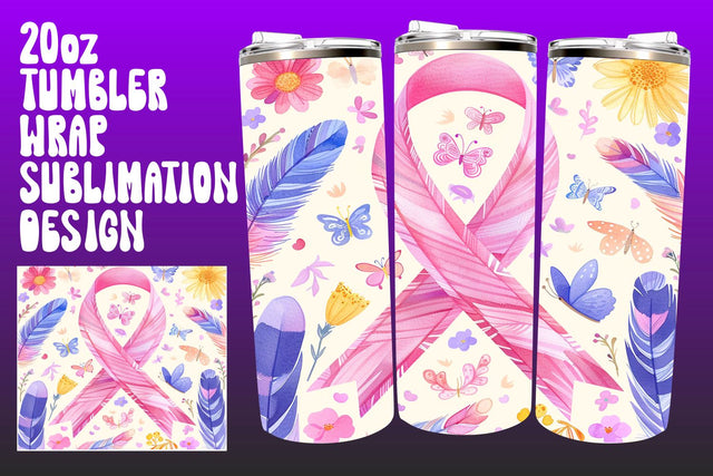 20oz Sublimation Tumbler Wrap Breast Sublimation afrosvg 