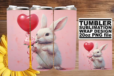 20oz Tumbler Sublimation - Valentine's Theme Sublimation afrosvg 