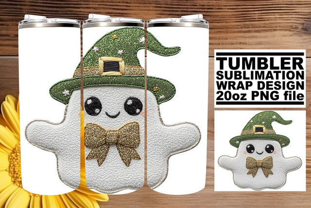 20oz tumbler wrap, designed for crisp PNG sublimation prints! , Halloween Sublimation afrosvg 